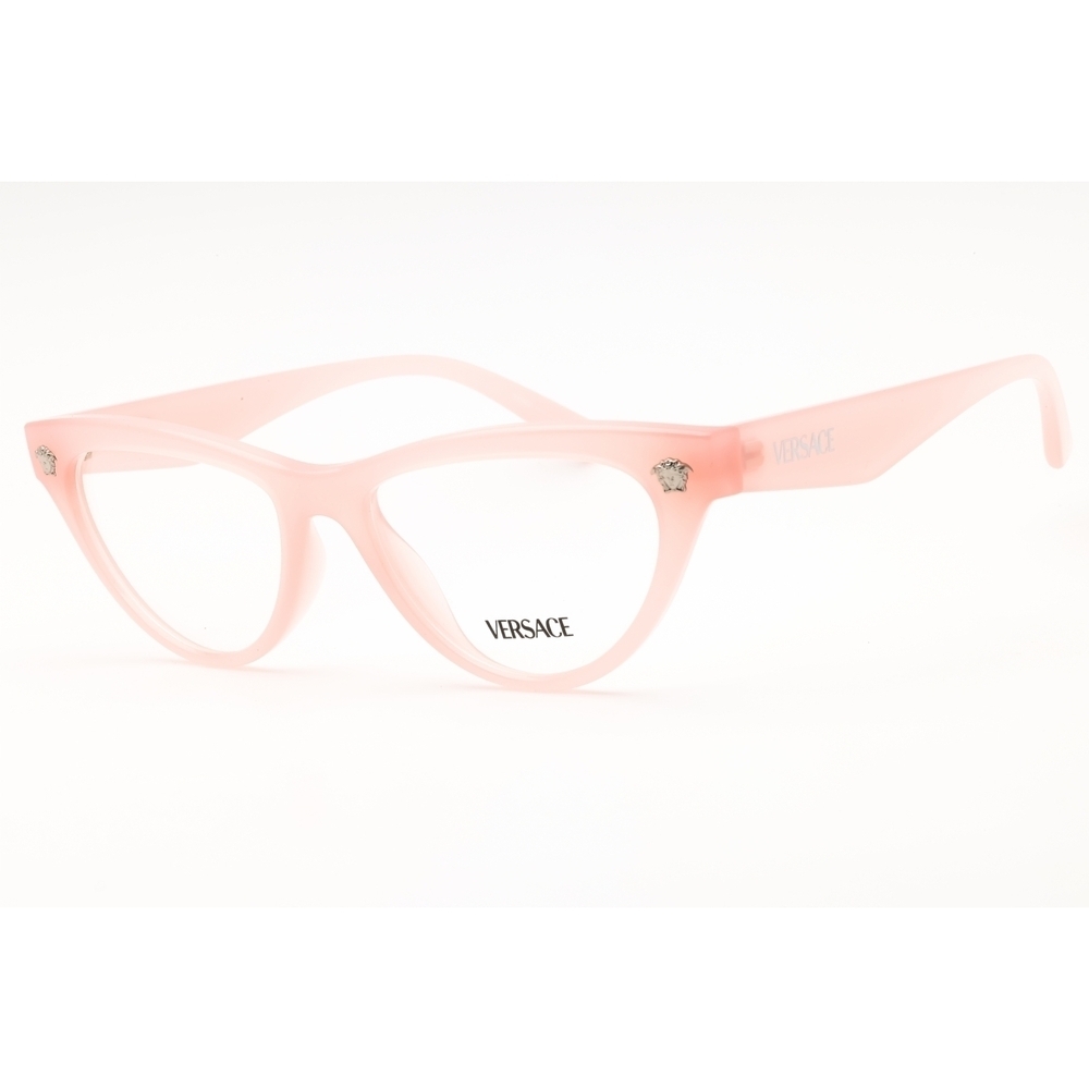 NWT Versace VE3364U Opalescent Pink Cat Eye 52mm Eyeglasses